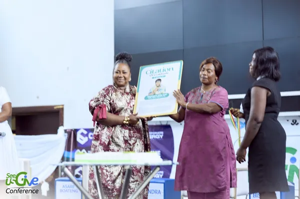 Executive Director of G.N.S Foundation Honored at See Us Give Conference