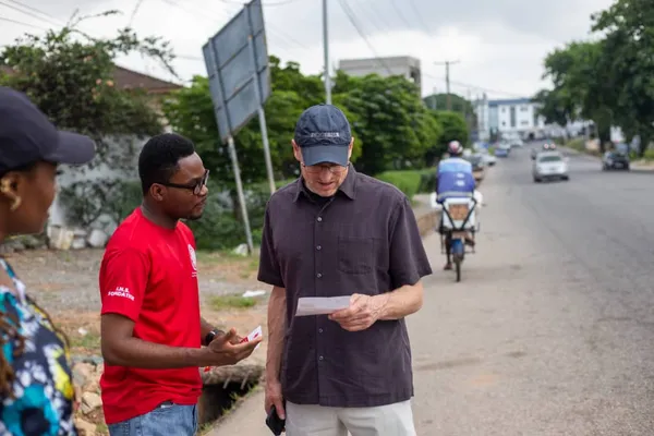 Time with street kids