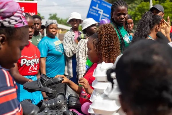 Time with street kids